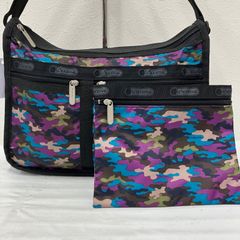 A821 LeSportsac レスポートサック デラックスエブリデイ ショルダーバッグ ポーチ カモフラージュ カモフラ 迷彩 レディース 軽量