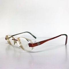 GUCCI 구찌 안경 안경 도입 프레임 리무레스 2점 고정 레드계 실버계 G로고 140 ITALY OZ03035