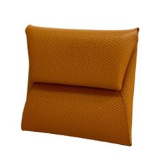 エルメス Hermes エルメス 財布・コインケース バスティア ヴォーエプソン ゴールド B刻印メンズ 여성