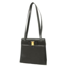 살바토레 페라가모 Salvatore Ferragamo 살바토레 페라가모 숄더백 발라 가죽 블랙 여성