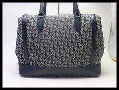 ■ 크리스챤 디올 트로터 캔버스 보스턴 핸드백 Christian Dior ■1015pt37310