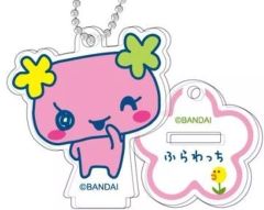 중고 キーホルダー ふらわっち 「スタンドミニアクリルキーホルダー たまごっち」