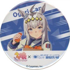 중고 バッジ・ビンズ オグリキャップ 缶バッジ 笠松競馬場2024 「 우마무스메 プリティーダービー」