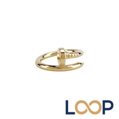 カルティエ ■新同■磨き済■ ジュスト アンクル リング クラシック アクセサリー K18 PG750 ピンクゴールド #51 約7.0g 箱 【729034】5