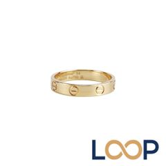 カルティエ ■新同■磨き済■ ミニラブ リング 指輪 アクセサリー K18 PG750 ピンクゴールド #54 約3.3g 【745898】5