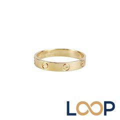 カルティエ ■新同■磨き済■ ミニラブ リング 指輪 アクセサリー K18 PG750 ピンクゴールド #60 約3.6g 箱 【745874】5