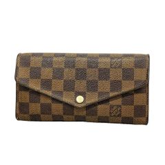 ルイ・ヴィトン Louis Vuitton ルイ・ヴィトン 長財布 ダミエ ポルトフォイユサラ N63209 エベヌレディース