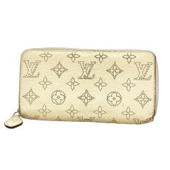 ルイ・ヴィトン Louis Vuitton ルイ・ヴィトン 長財布 マヒナ ジッピーウォレット M58878 クレームレディース
