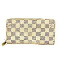 루이비통 Louis Vuitton 루이비통 긴 지갑 다미에 아줄 지피 지갑 N60019 화이트 여성