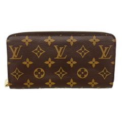 ルイ・ヴィトン Louis Vuitton ルイ・ヴィトン 長財布 モノグラム ジッピーウォレット M42616 ブラウンメンズ レディース