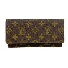ルイ・ヴィトン Louis Vuitton ルイ・ヴィトン 財布・長札入れ モノグラム ポルトサークルバイフォールド M61820 ブラウンレディース