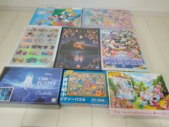 미개봉 品 8点セット ディズニージグソーパズル 1500 1000ピース 묶음 판매 ミッキー プリンセス ラプンツェル テンヨー エポック社等