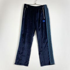 중고 品 NEEDLES ニードルス × LHP エルエイチピー 別注 VELOUR TRACK PANTS ベロア トラックパンツ ボトムス 140-261027-yo-24-teih