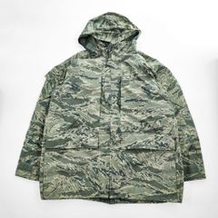 PROPPER INTERNATIONAL 00年代 USAF 米軍 APECS ABUパーカー ミリタリージャケット XL カーキ グリーン ゴアテックス GORE-TEX 防水 ドローコード フード収納 デジタルタイガーカモ 8415-01-547-35…