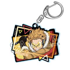 予約 新品 再販 나의 히어로 아카데미아 シャインシリーズ キラキラキーホルダー Vol.2 ホークス 正規品