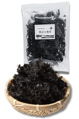 七座の雫 黒ばら海苔 お試し用 15g 国産 無添加 最高級 岩のり 風味 乾燥 ばらのり ラーメン 味噌汁の具 素干し チャック付き袋