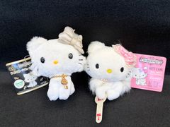 当時物・紙タグ付 チャーミーキティ ぬいぐるみ ＆ キーケース 2点セット