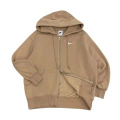 NIKE スウッシュ NSW オーバーサイズ レディース フーデッドジップアップ M/L