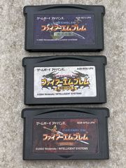 ファイアーエムブレム 烈火の剣 聖魔の光石 封印の剣 動作品 ゲームボーイアドバンス 3点