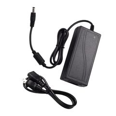 acアダプター 電源アダプター 12V  液晶ディスプレイ用 DC5.5×2.5出力 LEDインジケーター付き ブラック 家庭・オフィス用