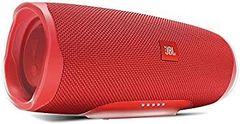 【中古】JBL CHARGE4 Bluetoothスピーカー IPX7防水/USB Type-C充電/パッシブラジエーター搭載 レッド JBLCHARGE4RED