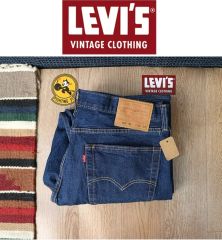 LEVI'S 리바이스 프리미엄 501 93 빅 E 인디고 데님 35 LVC가 아닙니다.