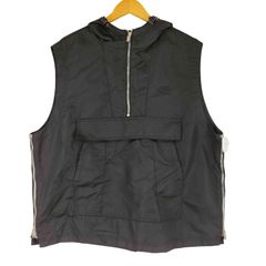 オーワイ OY SIDE ZIPPER NYLON HOODIE VEST メンズ 表記無