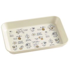 スケーター skater 小皿 メラミン ミニ プレート システム 食器 L トレー 皿 プレート 22.2cm×16.2cm デイズニー 곰돌이 푸 MTSI5-A プー L