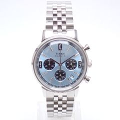 TIMEX タイメックス マーリン クロノグラフ TW2Y66500 腕時計 メンズ アイスブルー文字盤【未使用展示品】【程度S】