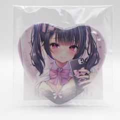 ゆゆこ yy003a 復刻 ハート缶バッジ ゆゆこのSnugglySugar! 미개봉 キャラクターグッズ