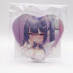 ゆゆこ yy004b 復刻 ハート缶バッジ ゆゆこのSnugglySugar! 미개봉 キャラクターグッズ