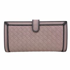 ボッテガヴェネタ イントレチャート 長財布 レザー レディース BOTTEGAVENETA 中古 ボッテガヴェネタ