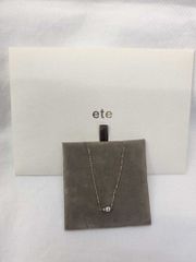 ete K10 ブレスレット ジルコニア ダイヤモンド