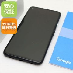 超美品 SoftBank Google Pixel 4a 128GB ジャストブラック スマホ 土日祝発送 即日発送