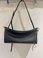 【極美品・希少・現行人気】ALAiA アライア Le Click ルクリック スムースカーフスキン 黒 ショルダーバッグ　S193810