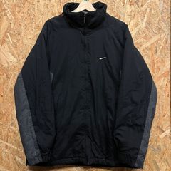 ナイキ NIKE L 中綿 ナイロンジャケット 切り替え スウッシュ ワンポイント刺繍