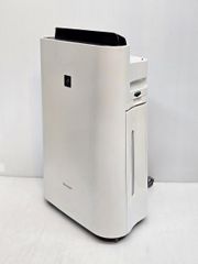 중고 品 シャープ SHARP 加湿空気清浄機 KC-H500Y-W 2018年製 ホワイト ○YR-20572○