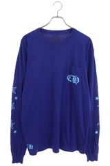 クロムハーツ CH L/S 1 バックスタープリント長袖カットソー メンズ XL