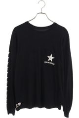 クロムハーツ CH L/S 1 バックスタープリント長袖カットソー メンズ M