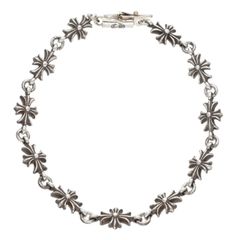 クロムハーツ TNY E CH PLS タイニーECHプラス シルバーブレスレット メンズ 11LINK