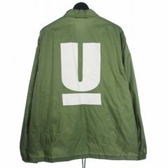 アンダーカバー UNDERCOVER U LOGO COACH JACKET Uロゴコーチジャケット ブルゾン L カーキ N9205