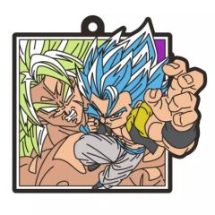 중고 食玩 キーホルダー 12.ゴジータ＆ブロリー 「ドラゴンボール ラバマスARTグミ」