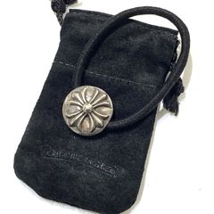중고 品 CHROME HEARTS クロムハーツ HAIRBAND CROSS BALL ヘアバンド クロス ボール アクセサリー ブレスレット 925 190-261027-ko-10-teih