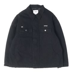 【新品】WTAPS ダブルタップス ジャケット ブラック 黒 03 22AW コットンダック 裏地キルティング ワークジャケット MICH JACKET COTTON SAILCLOTH WTVUA 222WVDT-JKM05 日本製 アウター