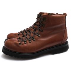 ブッテロ／BUTTERO マウンテンブーツ トレッキングブーツ シューズ 靴 メンズ 男性 男性用 レザー 革 本革 ブラウン 茶 B4950 SIDEZIP MOUNTAIN BOOTS サイドジップ Vibramソール