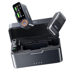 UGREEN Mic6 ピンマイク ワイヤレス 2 TX + 1 RX + 充電ケースma 86512fac