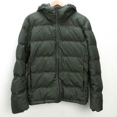 g■ユニクロ UNIQLO シームレスダウンジャケット 311-400511 L カーキ men's/K4 중고