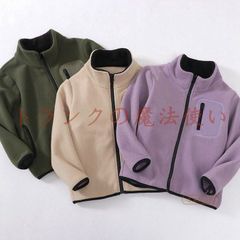 ボアジャケット キッズ アウター 防寒 子供服 男の子 もこもこアウター 女の子 ジャケット ブルゾン コート 上着 おしゃれ 冬服 子ども服 キッズ 子供 子ども こども 通園 通学