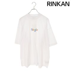 ヴェトモン 25SS UA66TR700W SingleロゴTシャツ メンズ XS