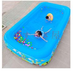 ビニールプール 180*130*60cm 大型 プール 小型プール 家庭用 子供用 ビニールプール エアプール 水遊び サイズ選択可能 折りたたみ式 長方形 屋外 暑さ対策